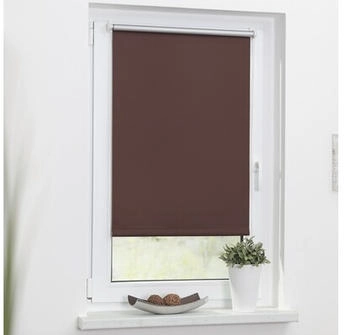 Lichtblick Thermo-Rollo Klemmfix 100x150cm braun