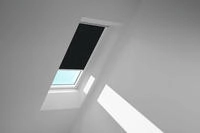 VELUX Verdunklungsrollo "DKL 3009SWL" verdunkelnd ohne Bohren in F&uuml;hrungsschienen