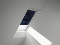 VELUX Verdunklungsrollo "DKL 4653SWL" verdunkelnd ohne Bohren in F&uuml;hrungsschienen