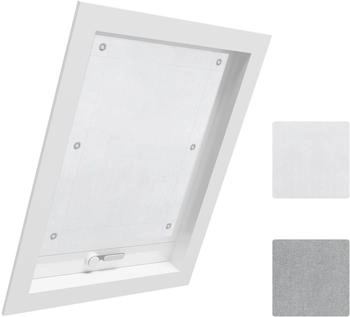 Woltu Dachfensterrollo 96x93cm wei&szlig;