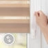 Lichtblick Duo taupe B/L: ca. 75x150 cm