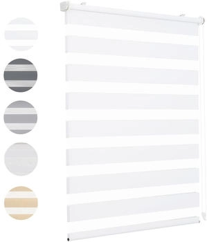Sekey Duo-Rollo Klemmfix 50x150cm weiß