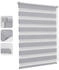 Sekey Duo-Rollo Klemmfix 105x130cm grau