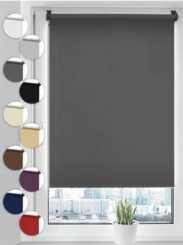 Sonello Seitenzugrollo 70x130cm grau