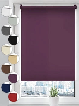 Sonello Seitenzugrollo 90x100cm violett