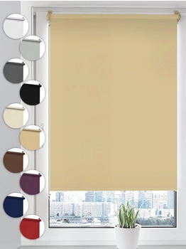 Sonello Verdunklungsrollo 85x100cm beige