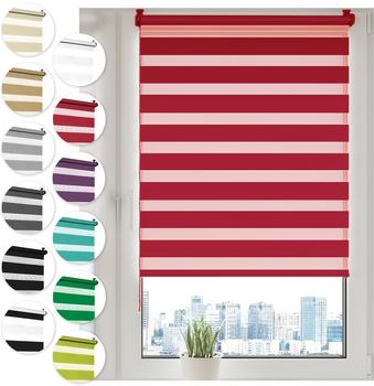 Sonello Seitenzugrollo inkl. Klemmträger 85x130cm rot