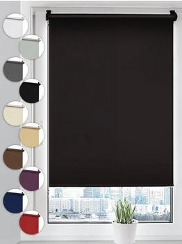 Sonello Seitenzugrollo 100x150cm schwarz