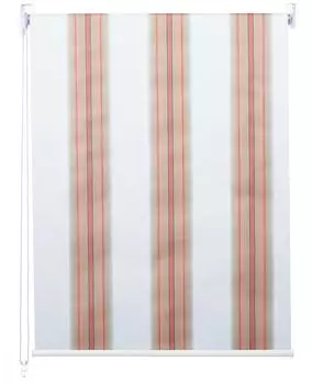 MCW D52 120x230cm Weiß/rot/beige
