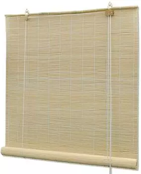 vidaXL Bambusrollo Natur (245818)