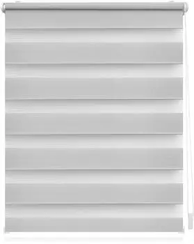 Lichtblick Duo-Rollo Klemmfix 75x150cm grau