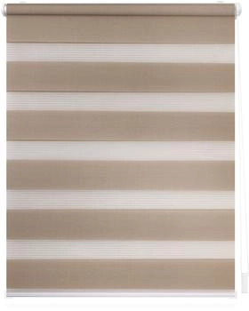 Lichtblick Duo-Rollo Klemmfix 120x150cm taupe