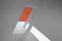 VELUX Verdunklungsrollo "DKL 4564S, Farbe: orange" verdunkelnd ohne Bohren in