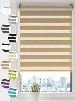 Sonello Doppelrollo Klemmfix 45x100cm beige