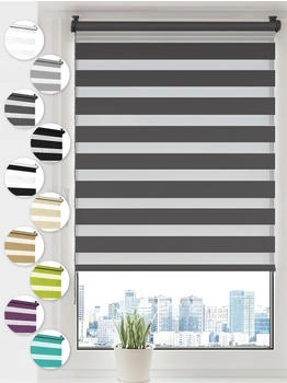 Sonello Seitenzugrollo inkl. Klemmtr&auml;ger 55x130cm anthrazit