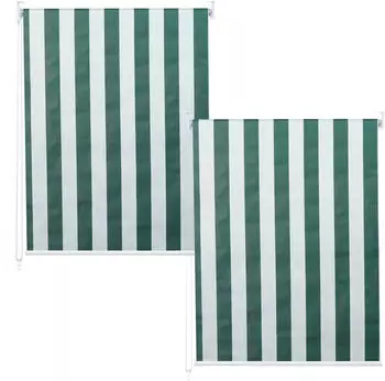 MCW D52 2er-Set 120x230cm Grün-Weiß
