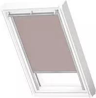 VELUX Verdunklungsrollo "DKL 4580SWL, Farbe hell taupe" verdunkelnd ohne Bohren in