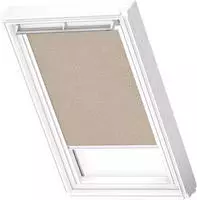 VELUX Verdunklungsrollo "DKL 4579SWL" verdunkelnd ohne Bohren in F&uuml;hrungsschienen