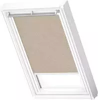 VELUX Verdunklungsrollo "DKL 4579SWL" verdunkelnd ohne Bohren in F&uuml;hrungsschienen