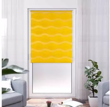 K-home Welle 75x150cm gelb (69646541-0)