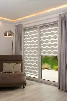 K-home Welle 75x150cm grau (61453668-23)