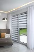 K-HOME Doppelrollo "mit sch&ouml;nen Farbverlauf" Lichtschutz ohne Bohren...