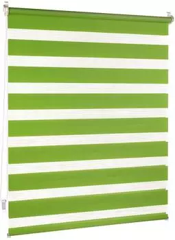 Victoria M. Klemmfix-Doppelrollo Duo 65x230cm grün