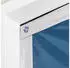 Lichtblick Dachfenster-Sonnenschutz Haftfix blickdicht 36x71,5cm blau