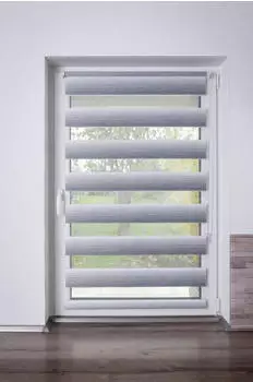 K-home Farbverlauf 80x150cm grau-wei&szlig; (28097630-0)
