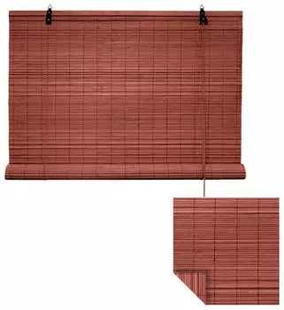 Victoria M. Klemmfix-Bambusrollo 60x220cm kirsche