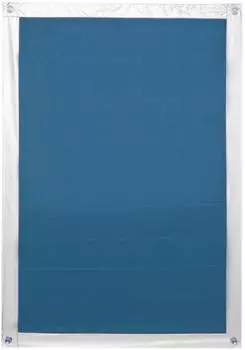 Lichtblick Dachfenster-Sonnenschutz Haftfix blickdicht 94x118,9cm blau
