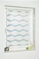 K-Home Klemmfix Doppelrollo Welle ohne Bohren - Wei&szlig; 115 cm x 150 cm (B x L)