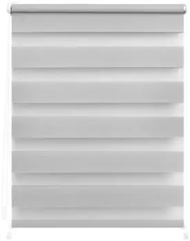 Lichtblick Doppelrollo spannbar 90x220cm grau