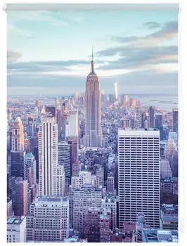 Lichtblick New York 120x150cm blau