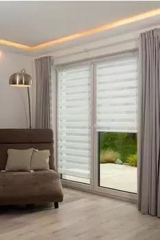 K-home Maringa Klemmfix 40x150cm wei&szlig; (29960533-1)