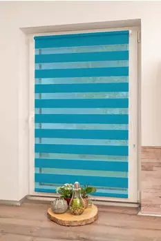 K-home Maringa Klemmfix 55x150cm petrol (65393735-21)
