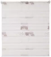K-Home Klemmfix Doppelrollo Denia ohne Bohren Petrol-Grau 40 x 200 cm (B x L)