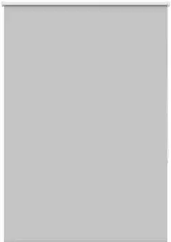 vidaXL Verdunklungsrollo hellgrau 110x130cm, Stoffbreite 105,7cm (4011364)