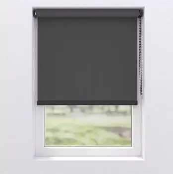 Soluna Verdunkelungsrollo Colormatch V52 anthrazit 85x190cm (V52)