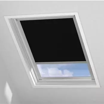 Soluna Sky 2.0 Dachfenster-Verdunkelungsrollo schwarz, 38,3x52,5cm (CK01)