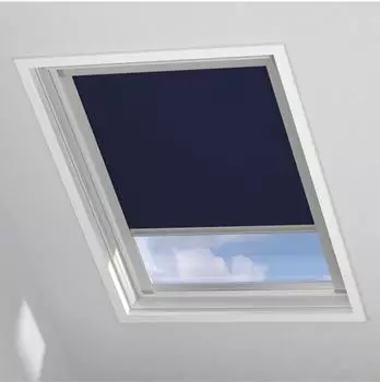 Soluna Sky 2.0 Dachfenster-Verdunkelungsrollo dunkelblau, manuell, PK04 (PK04)