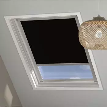 Soluna Dachfenster-Verdunkelungsrollo Sky 2.0 schwarz, 97,3x99,5cm (SK06)