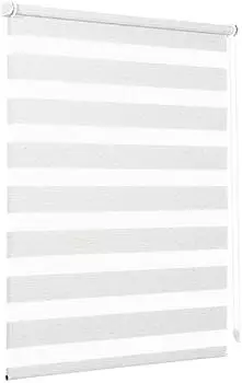 Sekey Klemmfix-Doppelrollo blickdicht 85x150cm leinen