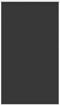vidaXL Verdunkelungsrollo schwarz 135x210cm, Polyester (4010927)