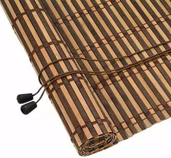 vidaXL Rollo braun 90x220cm Bambus