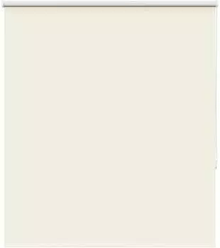 vidaXL Verdunkelungsrollo cremewei&szlig; 120x130cm, Stoffbreite 116,6cm (4011626)