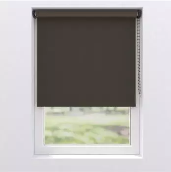 Soluna Colormatch V41 Verdunkelungsrollo beige/dunkelbraun 70x190cm (V41)