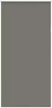 vidaXL Verdunkelungsrollo grau 95x230cm, Polyester (4011205)
