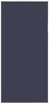 vidaXL Verdunkelungsrollo marineblau 110x230cm Stoffbreite 105,7cm (4011598)