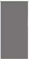 vidaXL Verdunkelungsrollo Grau 65x130 cm Stoffbreite 60,7 cm Polyester